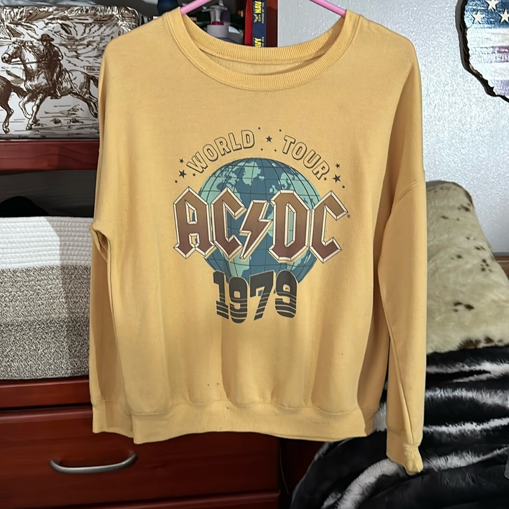 AC/DC crewneck womens